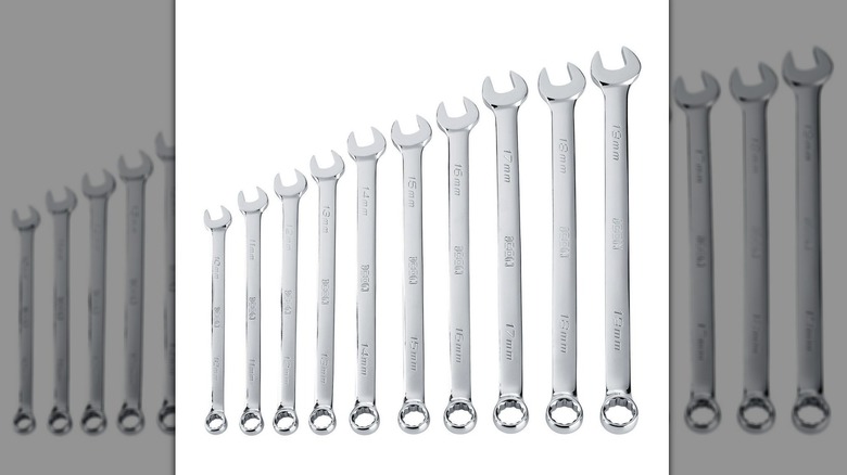 10 wrenches different sizes