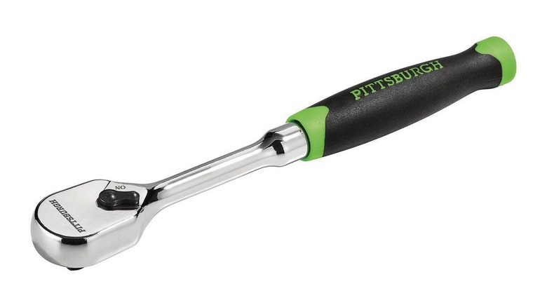 Pittsburgh ratchet black and green handle