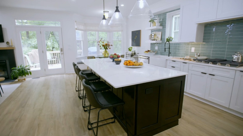 Home with new floors on Tough Love with Hilary Farr