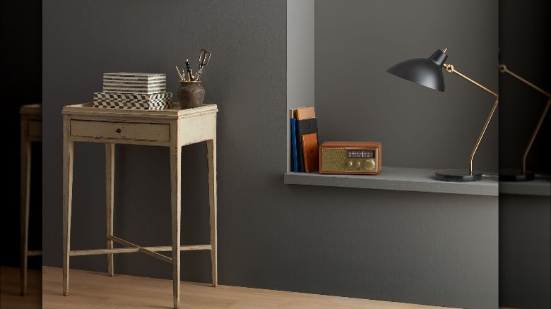 benjamin moore kendall charcoal interior