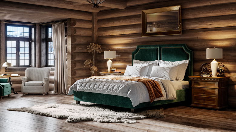 cozy rustic bedroom 