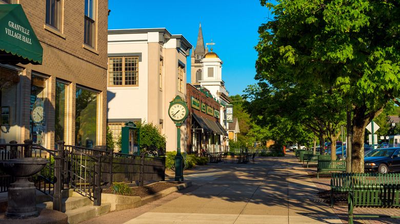 downtown granville historic buildings