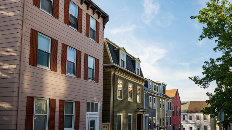 colonial homes in Boston