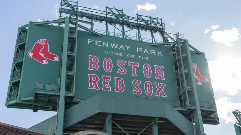 outside of Fenway Park