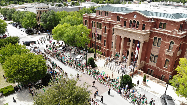 Southlake town hall exterior 