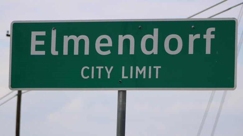 Elmendorf sign