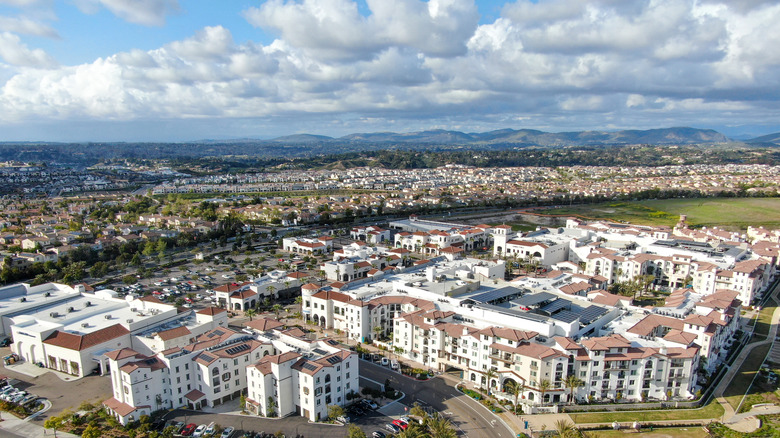 aerial view of Carmel Valley