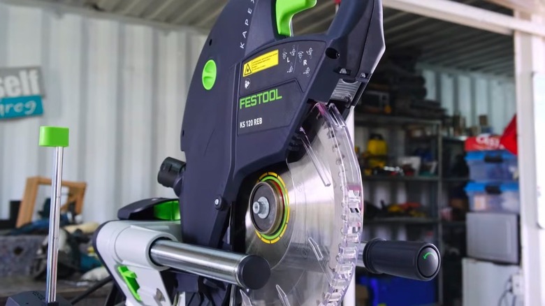 Festool branded miter saw