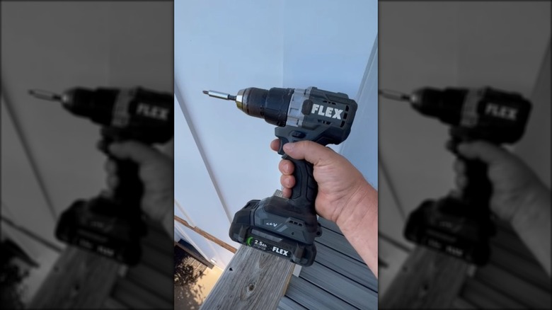 Flex branded electric drill