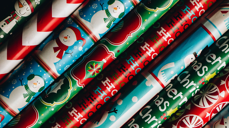 Holiday wrapping paper