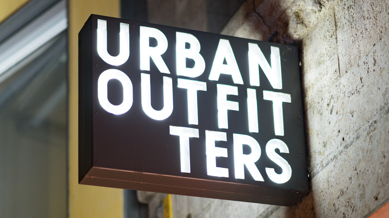 Urban Outfitters sign