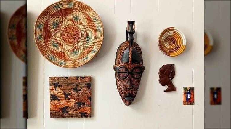 African wall art