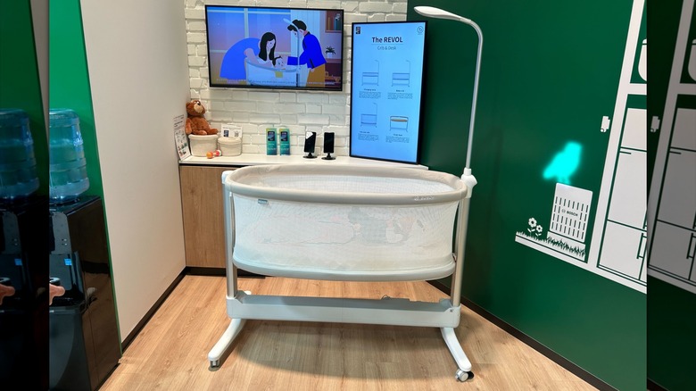 Bosch's Revol crib display at CES 2025