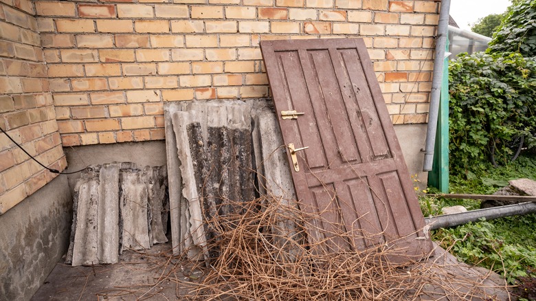 old door outside