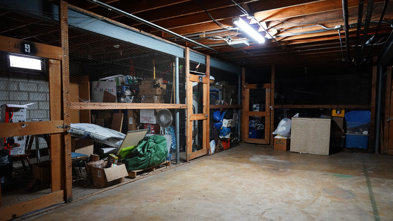 Unfinished basement