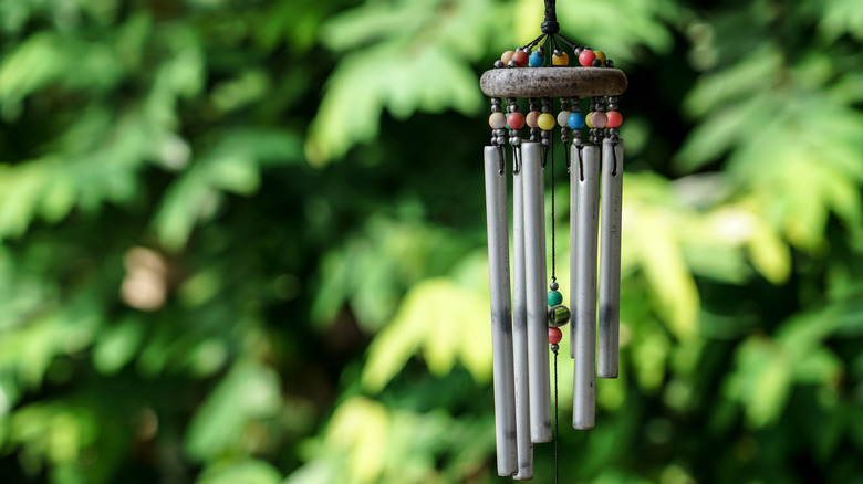 Metal wind chime