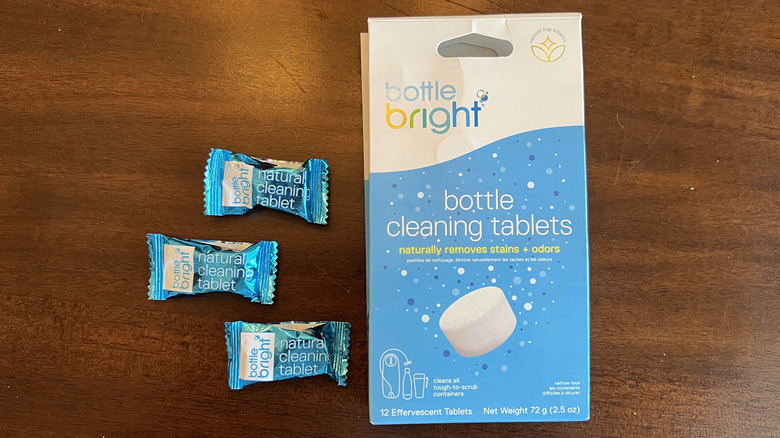 Bottle Bright cleaning tablets