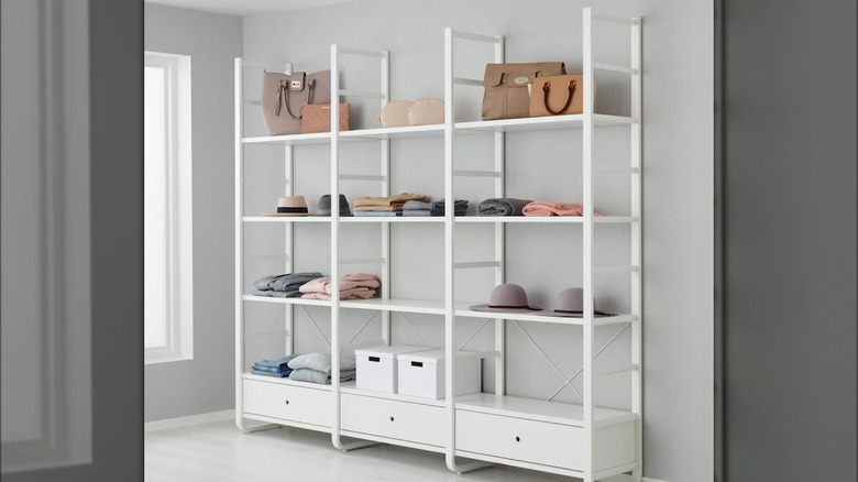 IKEA ELVARLI Open Storage Combination