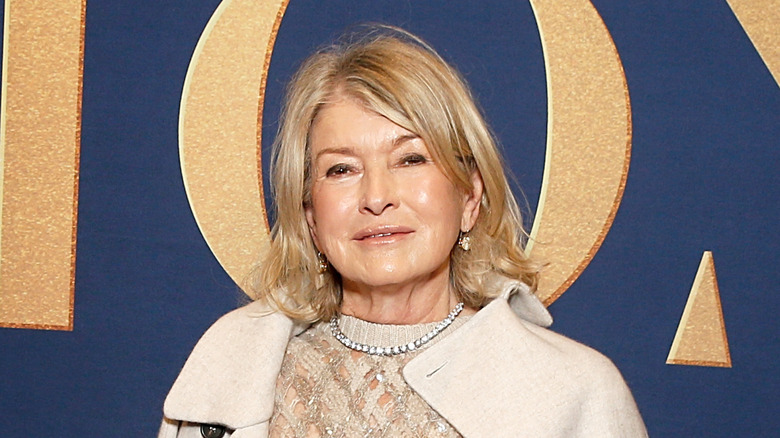 Martha Stewart posing at an event