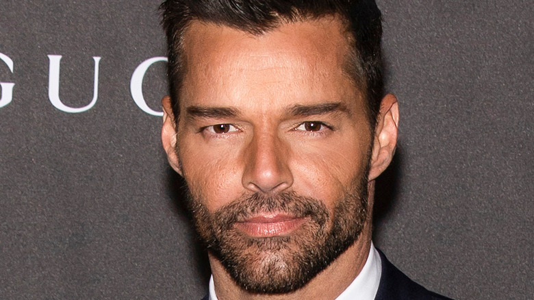 Ricky Martin close up
