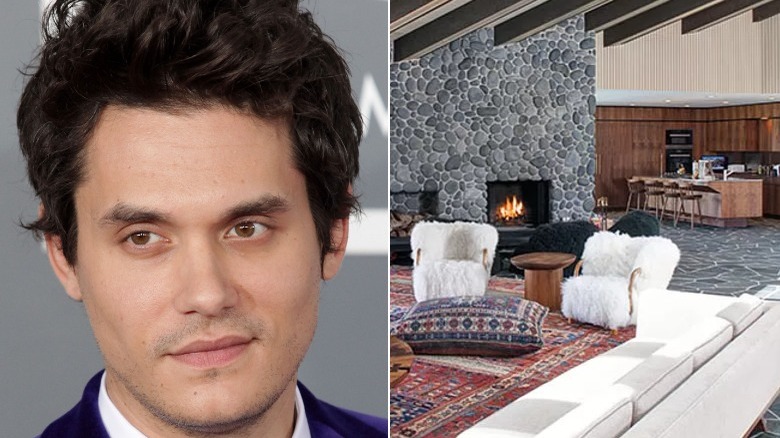 John Mayer; Benedict Canyon home