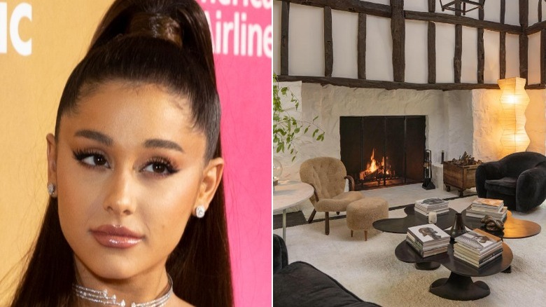 Ariana Grande; celebrity Montecito home