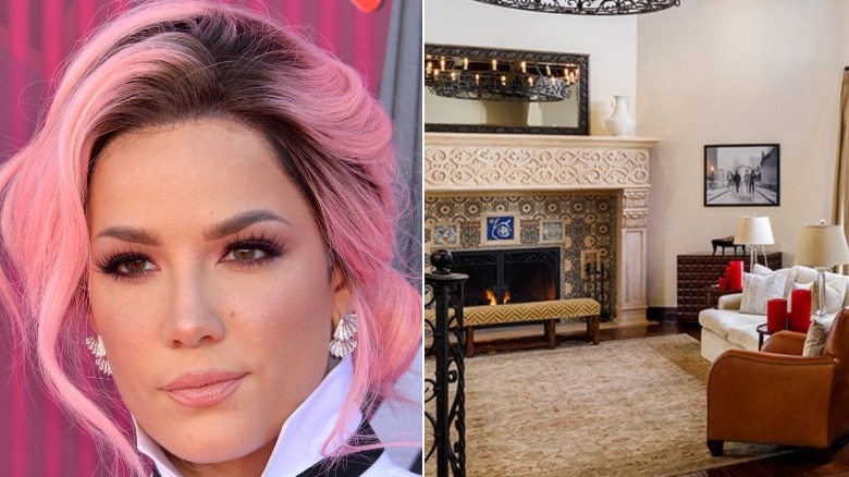 Halsey; Malibu celebrity home