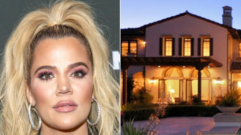 Khloe Kardashian; Calabasas celebrity house