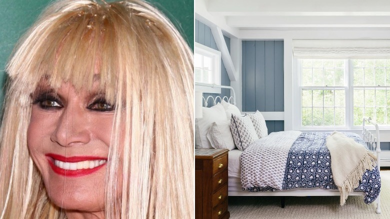 Betsey Johnson; Southampton home bedroom