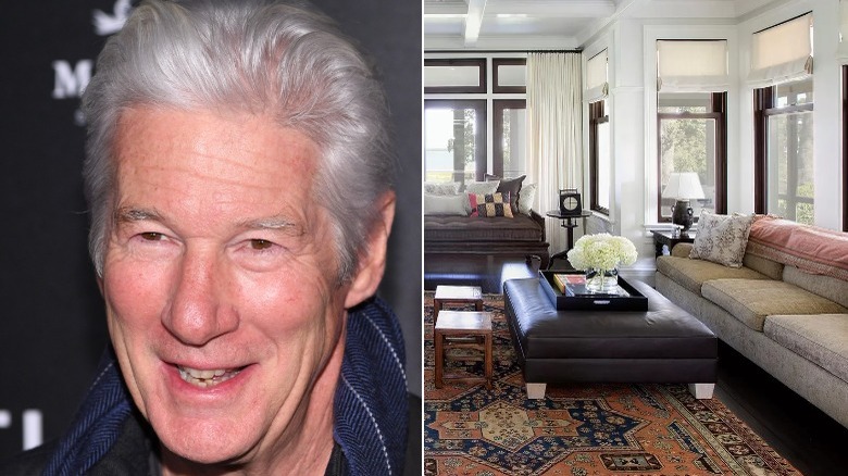 Richard Gere; Sag Harbor home