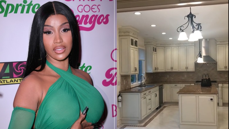 Cardi B and mom's house