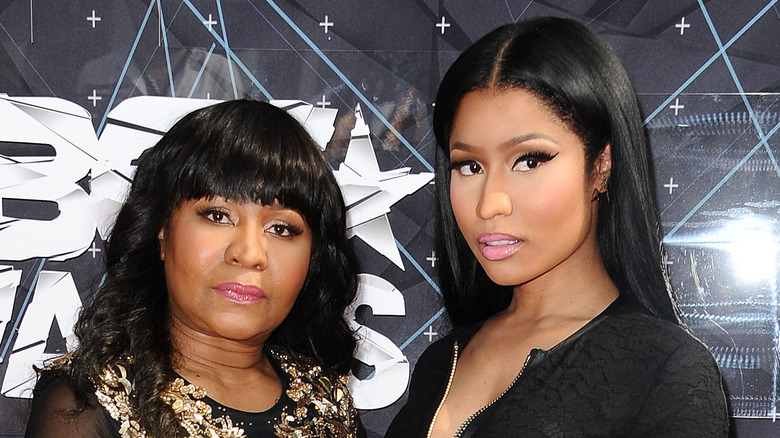 Nicki Minaj and mother Carol Maraj