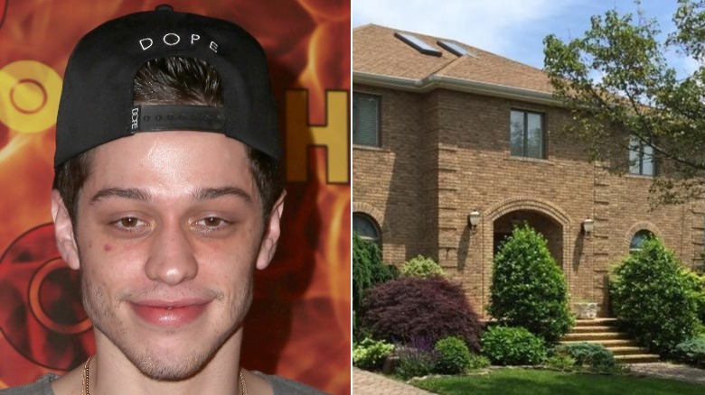 Pete Davidson and mom's house