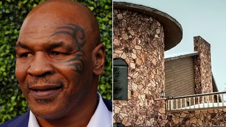 Mike Tyson and abandoned home