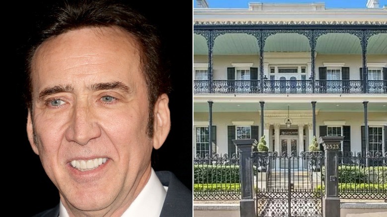 Nicholas Cage and New Orleans house