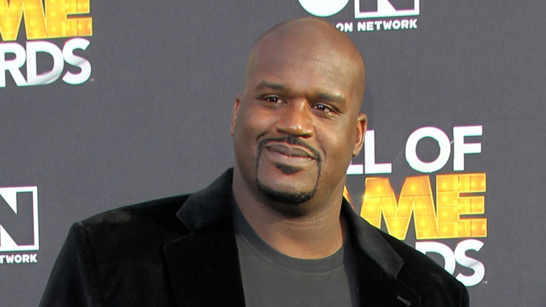 Shaquille O'Neal red carpet
