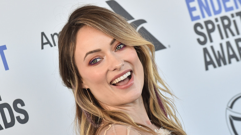 Olivia Wilde smiling widely