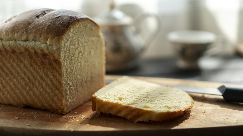 loaf of white bread