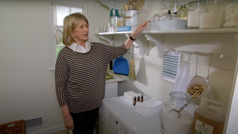 Martha Stewart laundry room