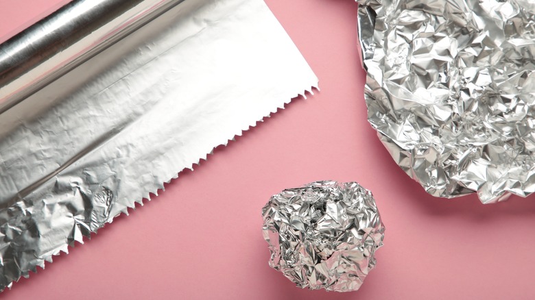 aluminum foil ball 