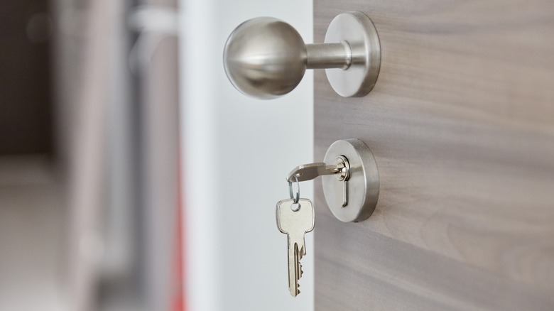 Key stuck in a lock