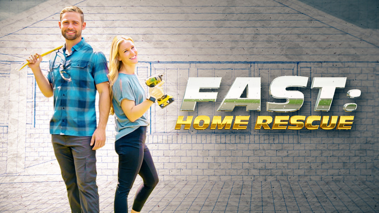 Cody and Felicia Walker in the "Fast: Home Rescue" logo