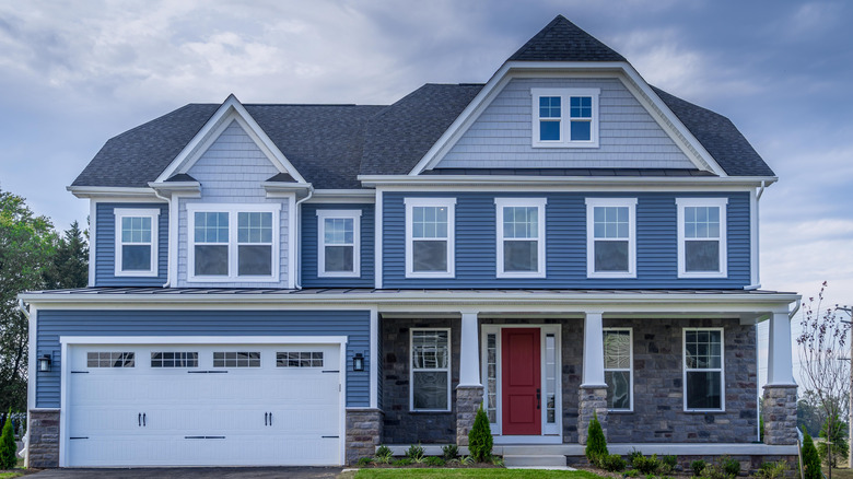 Colonial-style home 