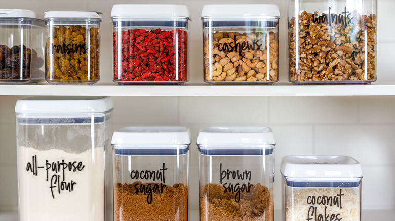 pantry shelves