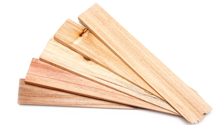 Wooden shims