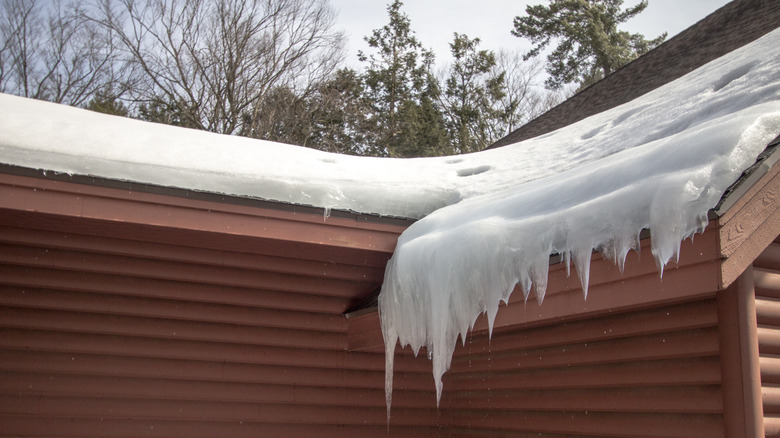 ice dam on roof