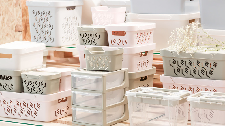 Baskets and storage containers