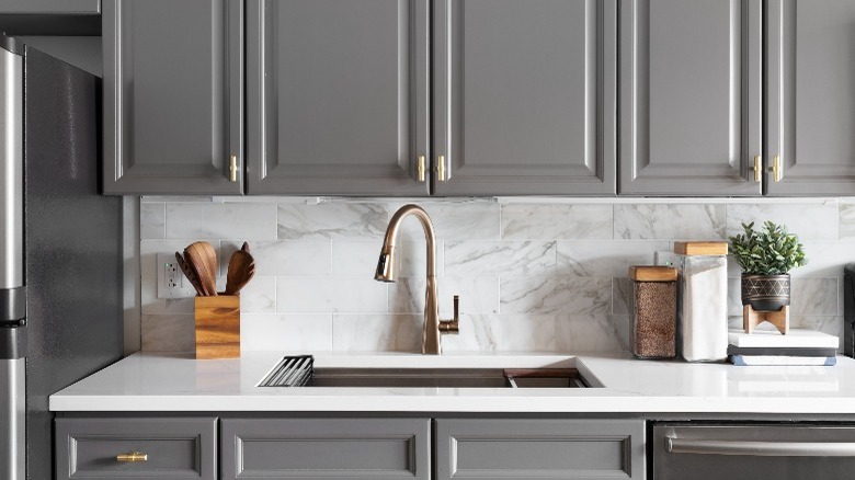 Kitchen granite composite sink modern