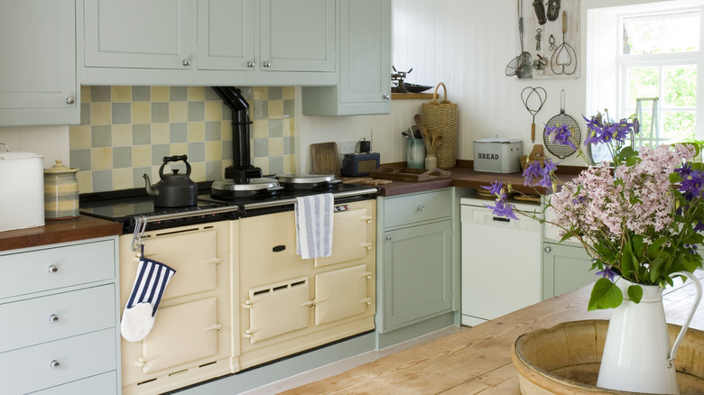 old kitchen cabinets