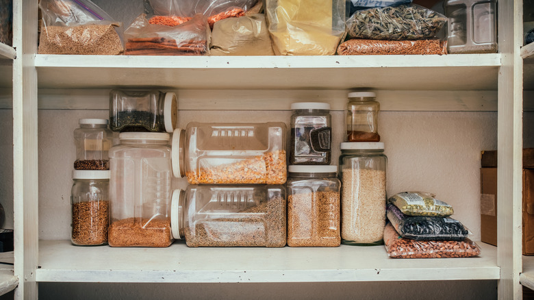 deep pantry shelves